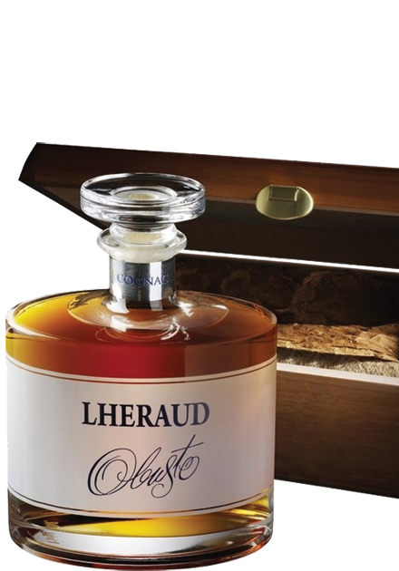 Cognac Lheraud Obusto (karaf in kist)