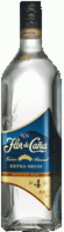 Flor de Cana Rum Extra Dry 4y -70 cl - white
