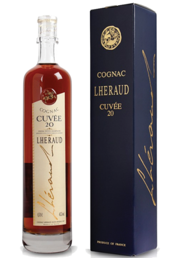 Cognac Lheraud Cuvée 20 ans d'age (EXTRA)